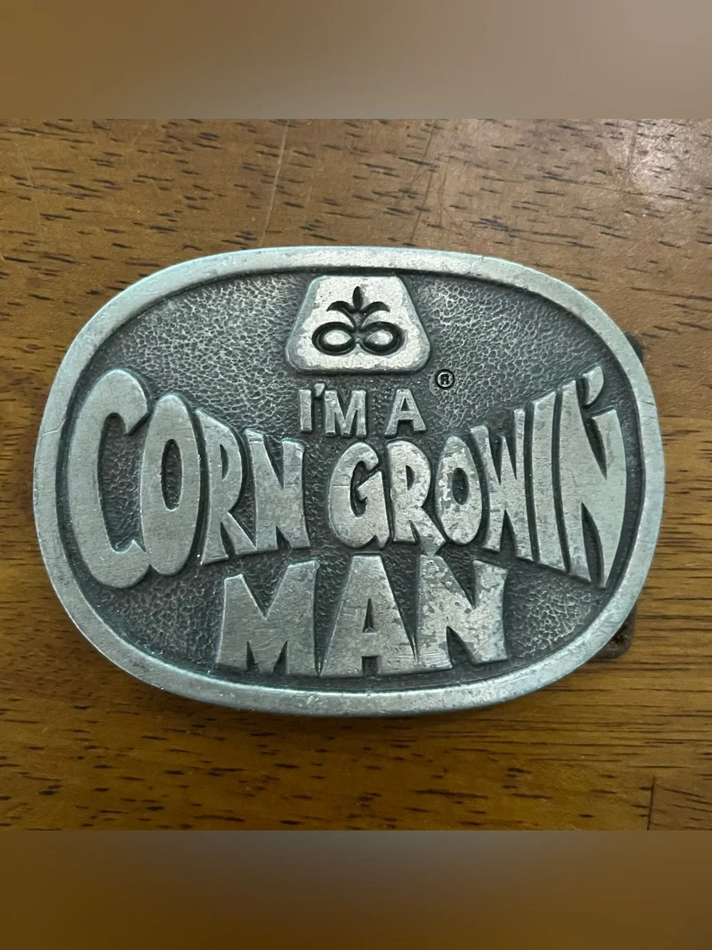 Pioneer Hi-Bred International Corn Belt Buckle I’m A Corn Growing Man